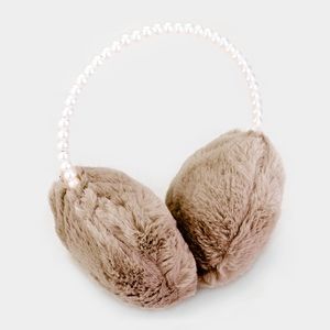 Accessories - Pearl faux fur ear muffs Accessories - Pearl faux fur ear muffs